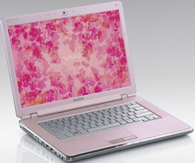 Notebook Sony VAIO CR pink